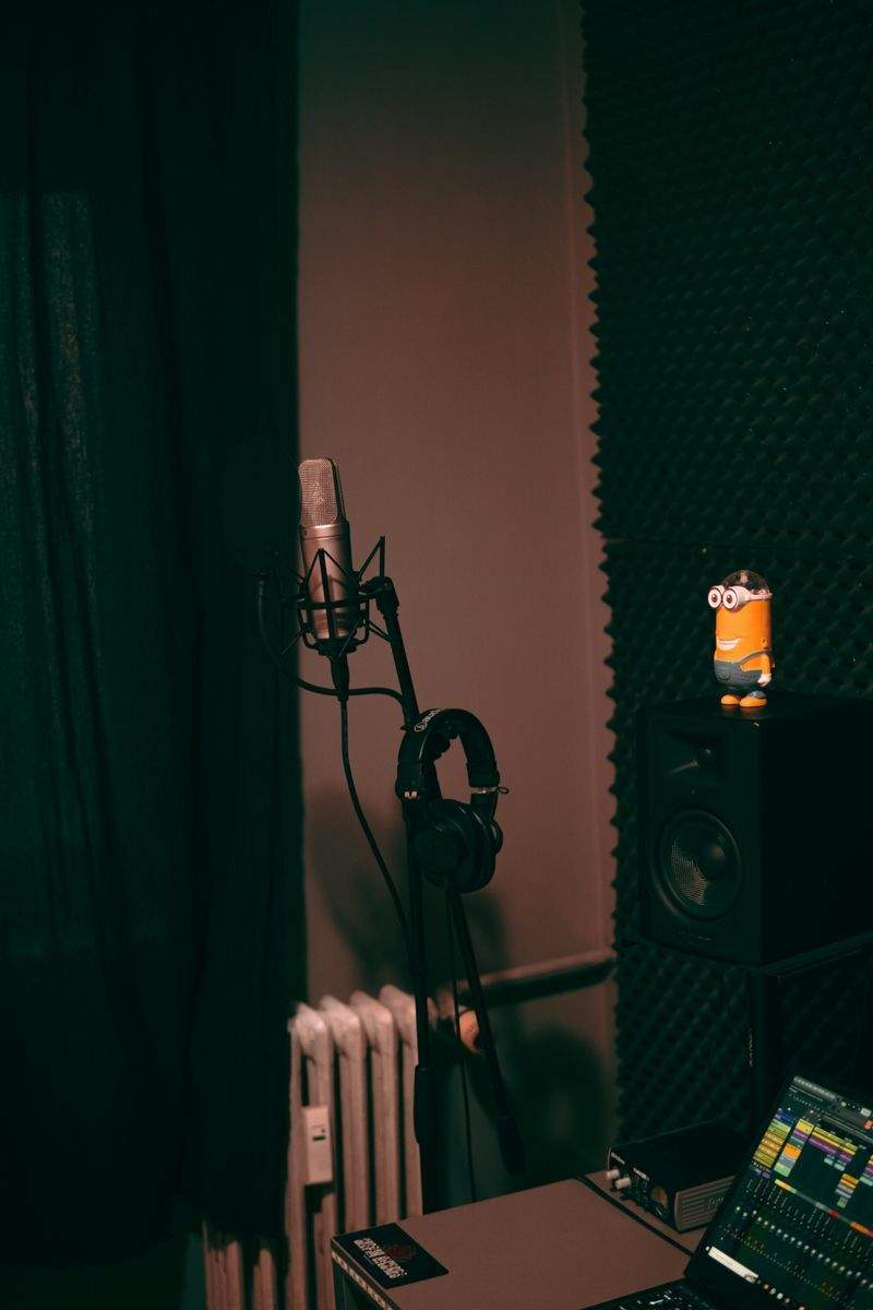 Voice-over recording