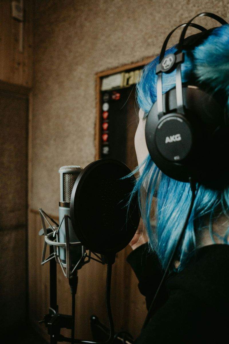 Podcast voice production